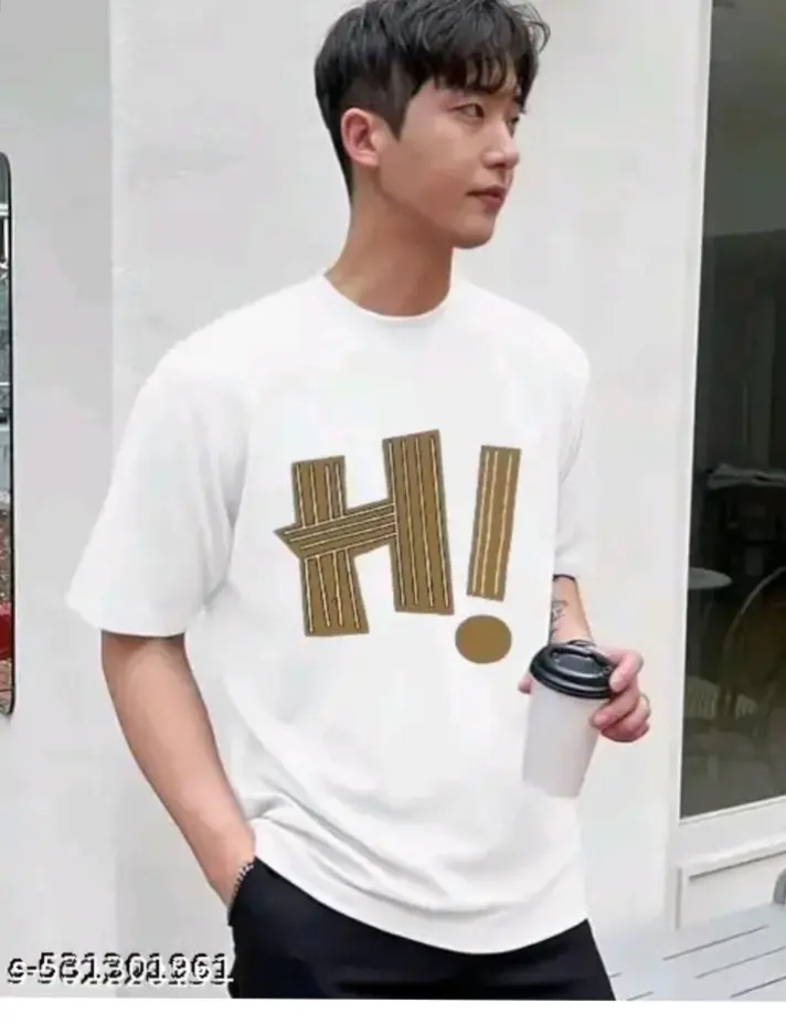 Hi brown tshirts cotton  Fabric: Cotton